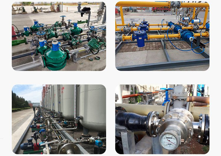 柴油流量計(jì)現(xiàn)場(chǎng)安裝使用圖